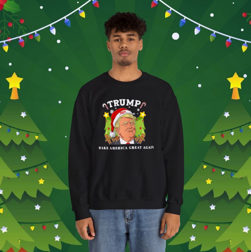 Trump Christmas Maga Sweatshirt Shirt