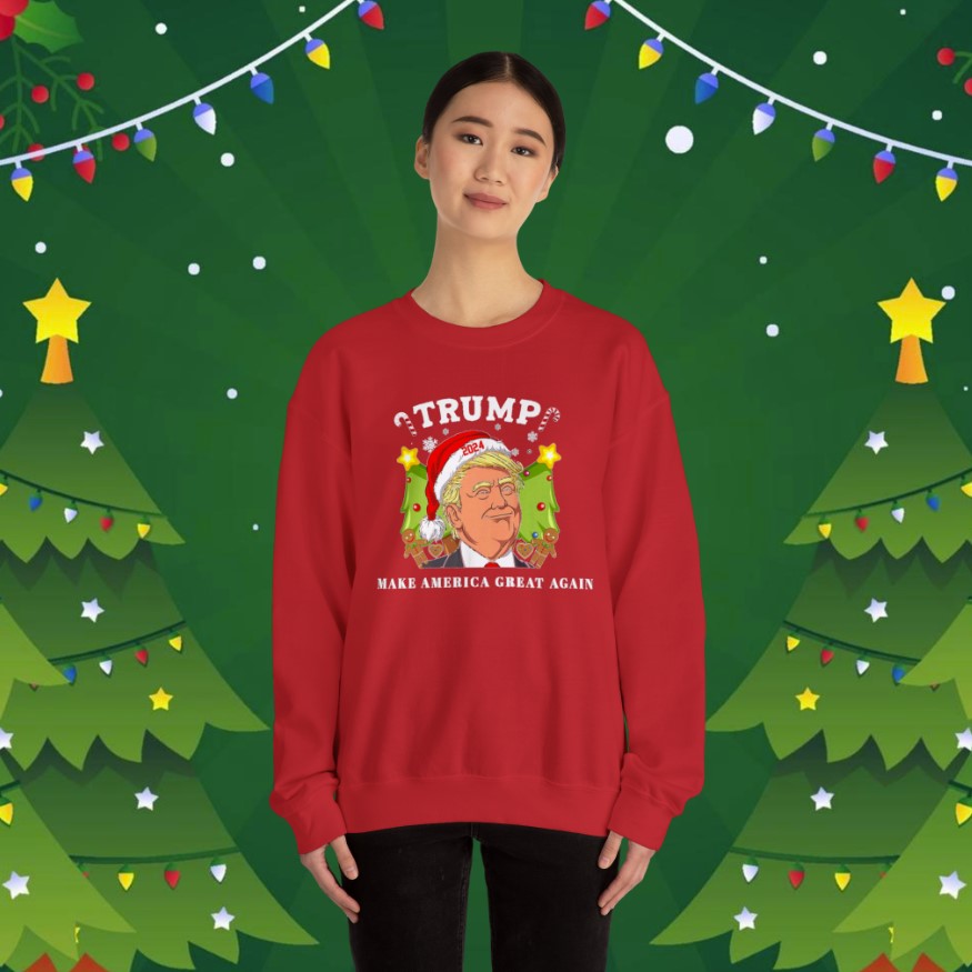 Trump Christmas Maga Sweatshirt Shirt