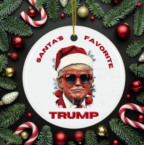 Trump Christmas, Make Christmas Great Again Ornament