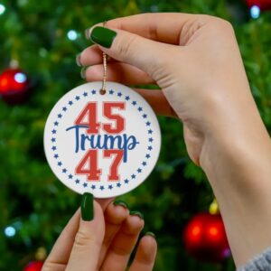 Trump Christmas Ornament Trump 45 47