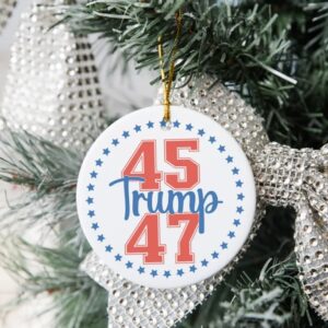 Trump Christmas Ornament Trump 45 47