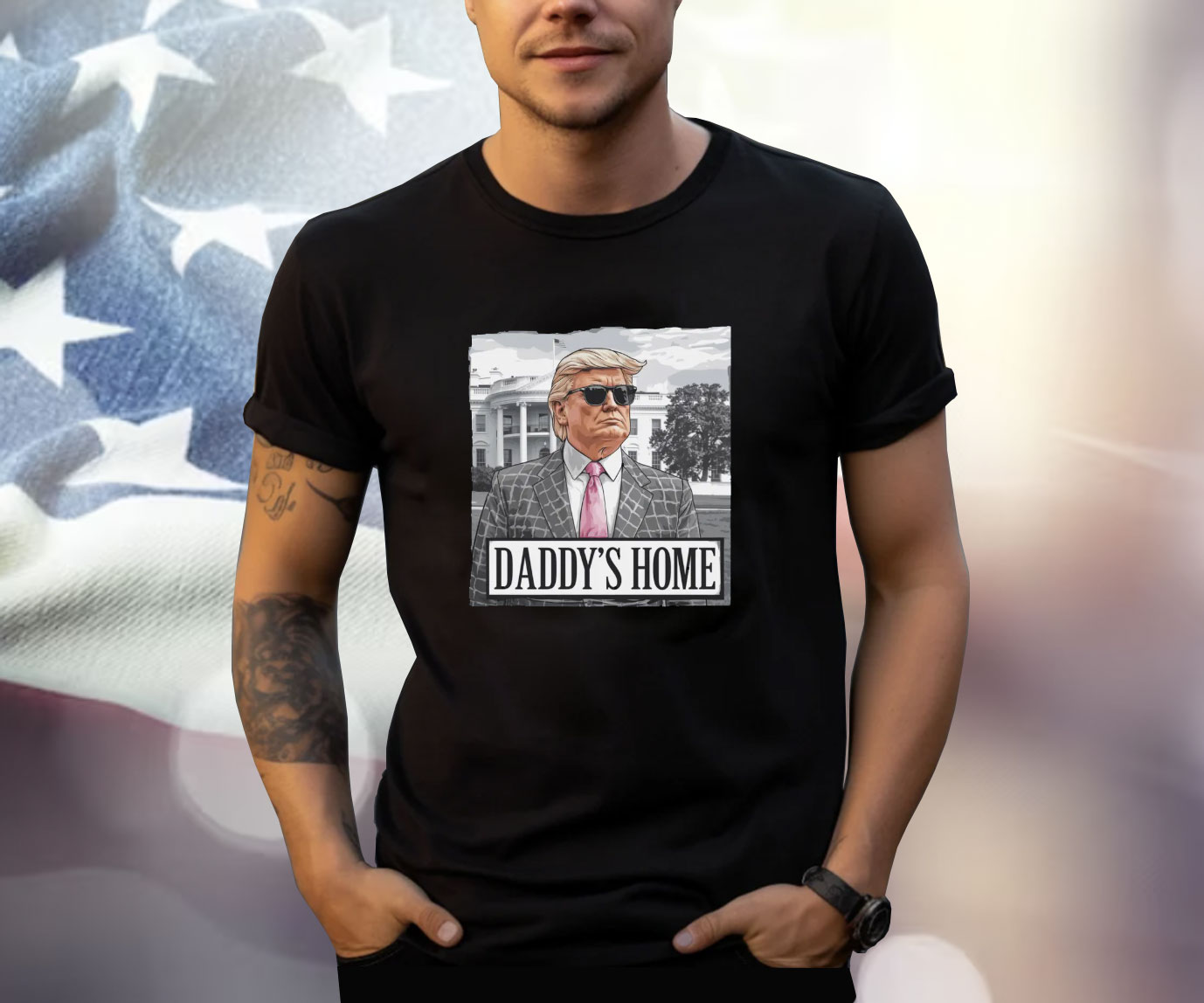 Trump Daddy's Home Unisex Shirt