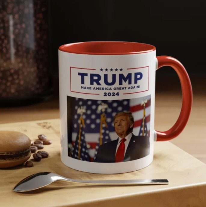 Trump Declares Victory Mug, President Election Cup