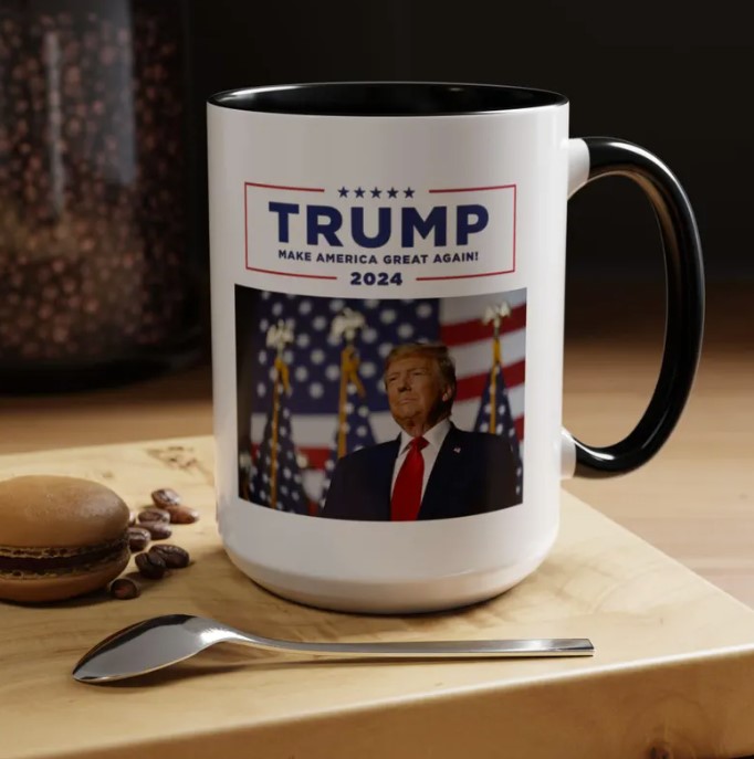 Trump Declares Victory Mug, President Election Cup