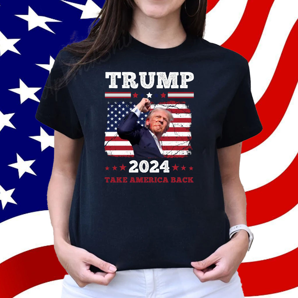 Trump Fist Pump Shot At T-Shirt