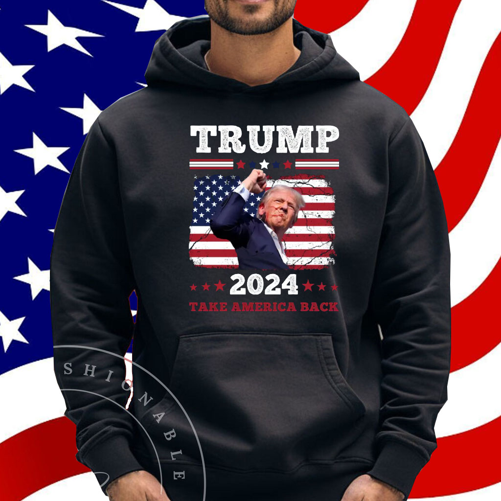 Trump Fist Pump Shot At T-Shirt