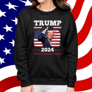 Trump Fist Pump Shot At T-Shirt
