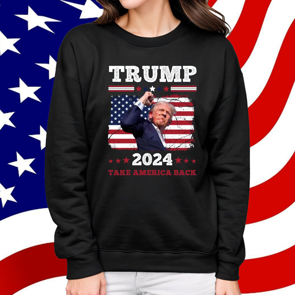 Trump Fist Pump Shot At T-Shirt
