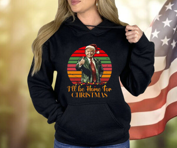Trump I'll Be Home for Christmas Vintage Shirt