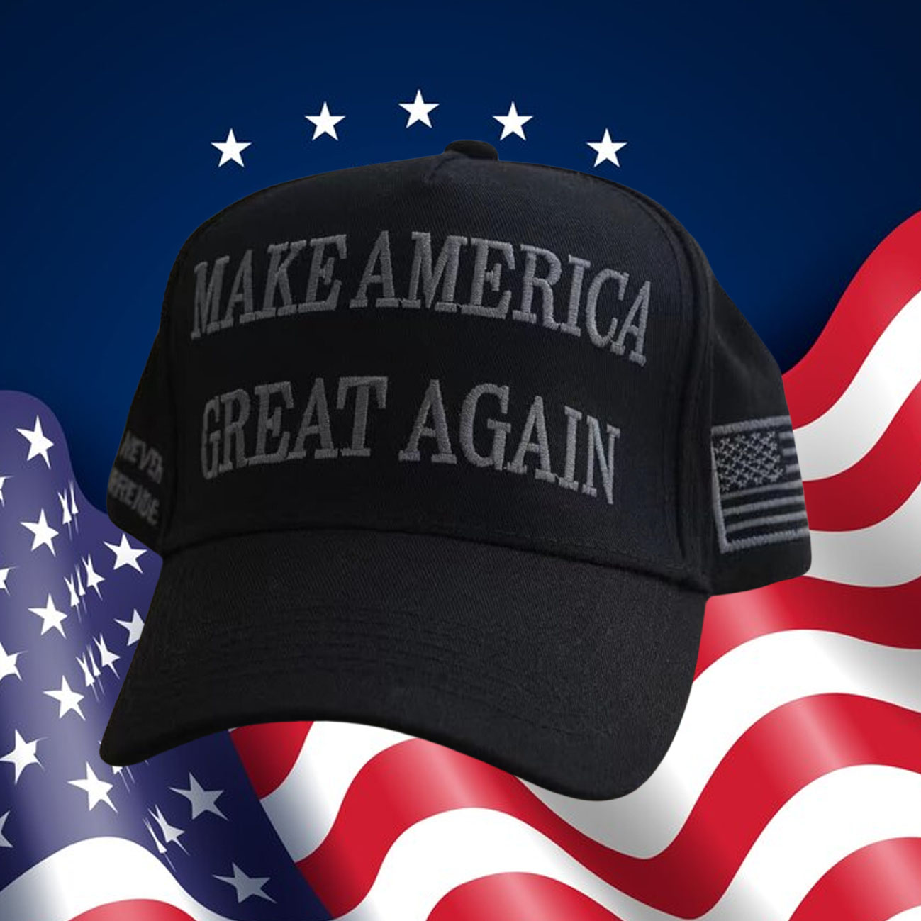Trump MAGA 2024 Black Hat