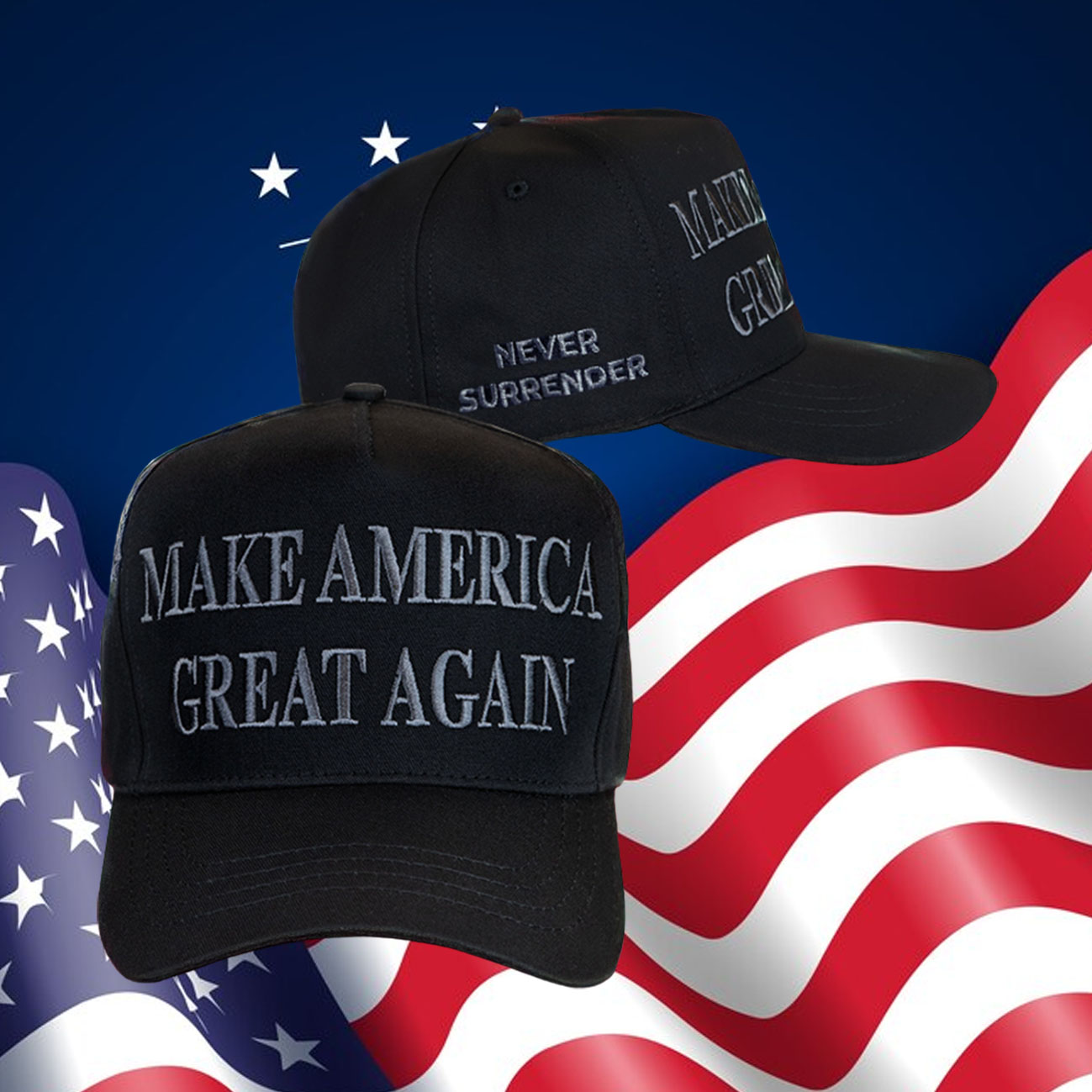Trump MAGA 2024 Black Hat