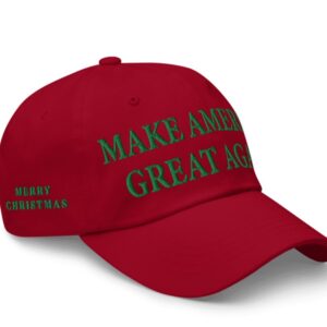Trump Maga Christmas Hat
