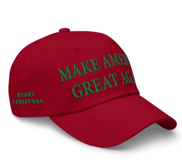 Trump Maga Christmas Hat