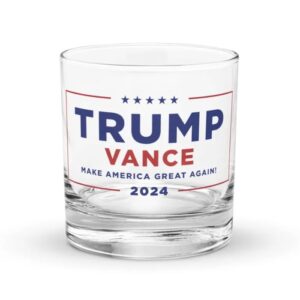 Trump MAGA Whiskey Glass