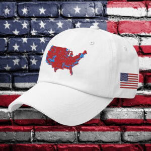 Trump Map Too Big To Rig Maga Hat