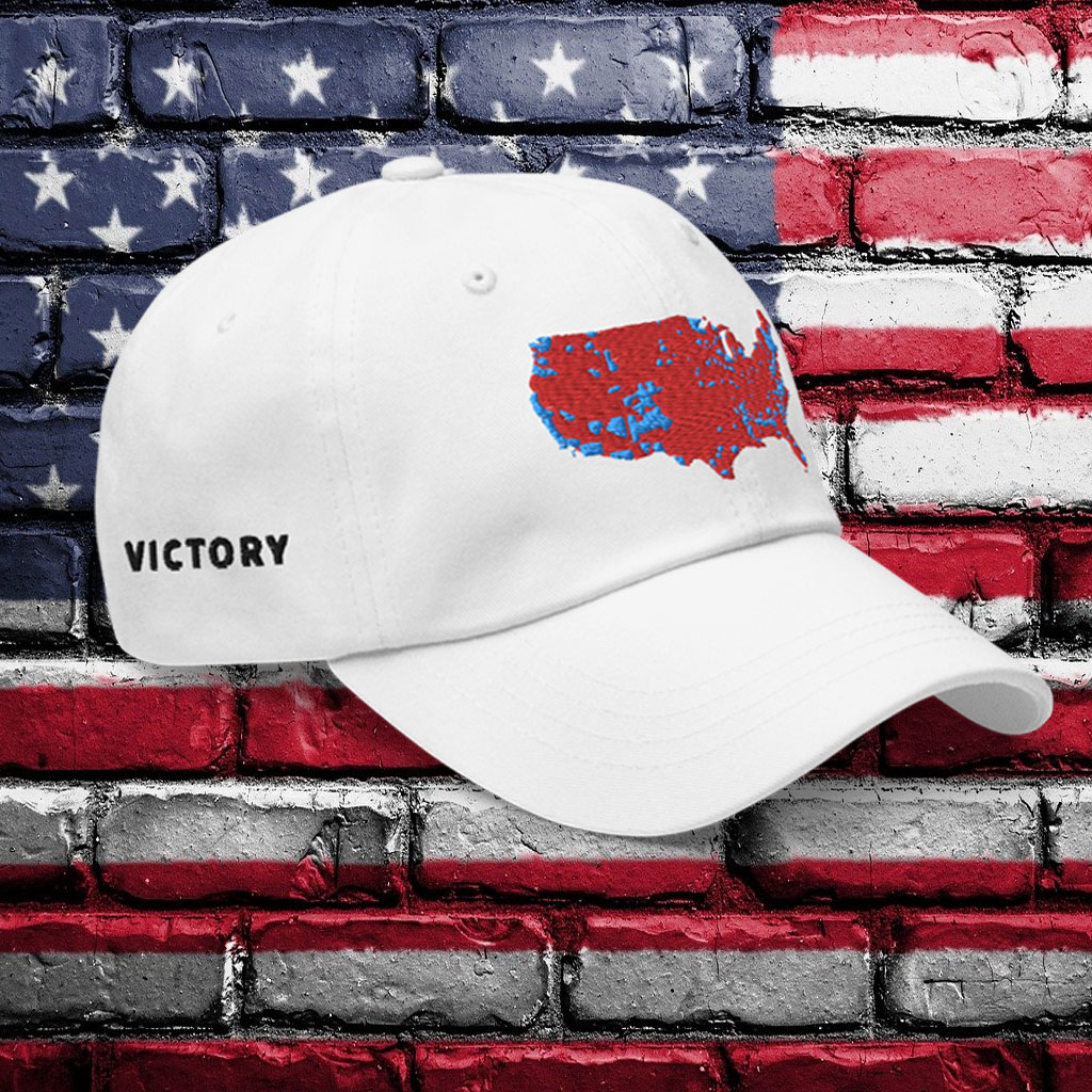 Trump Map Too Big To Rig Maga Hat