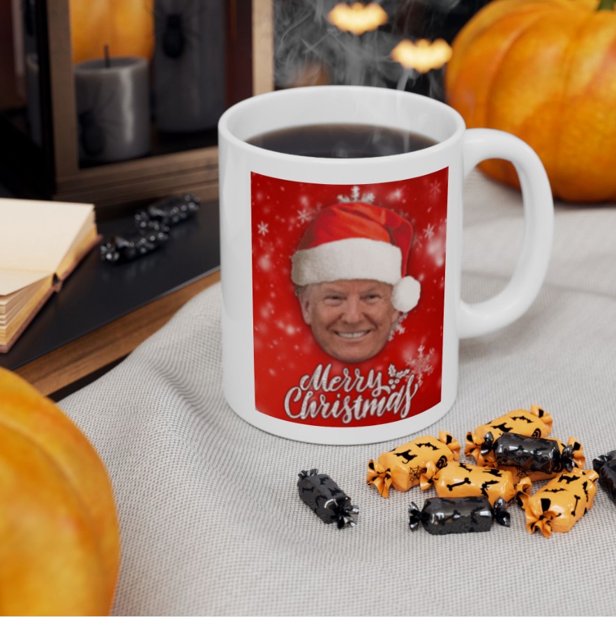 Trump Merry Christmas 2024 Mug