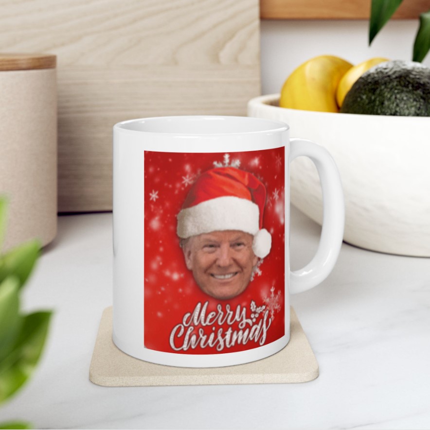 Trump Merry Christmas 2024 Mug