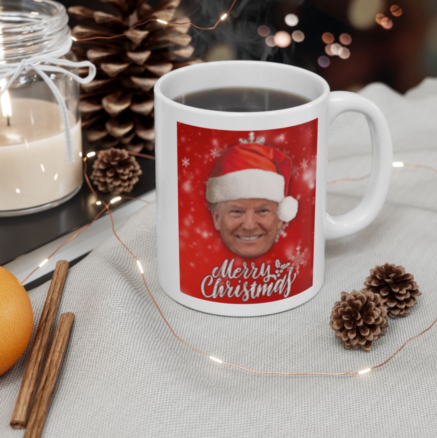 Trump Merry Christmas 2024 Mug