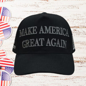 Trump Never Surrender Black MAGA 47 Hat