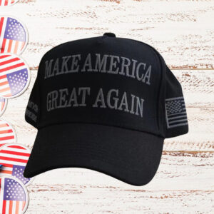 Trump Never Surrender Black MAGA 47 Hat