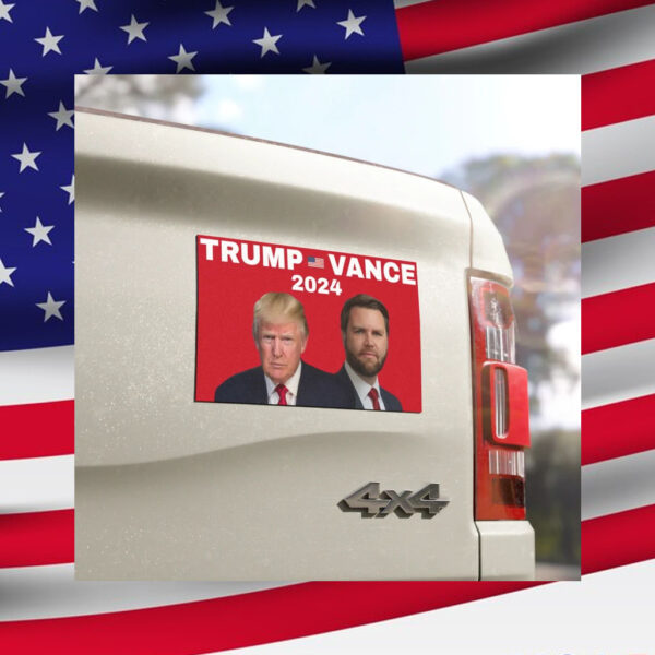Trump Vance 2024 Car or Fridge Magnet President Vice President Car Magnet MAGA