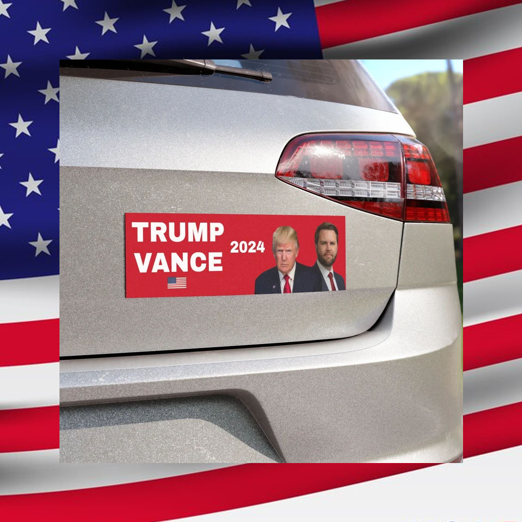 Trump Vance 2024 Car or Fridge Magnet President Vice President Car Magnet MAGA