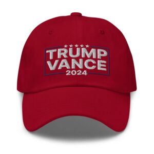 Trump Vance 2024 Hat (Red Color)
