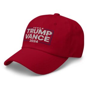 Trump Vance 2024 Hat (Red Color)