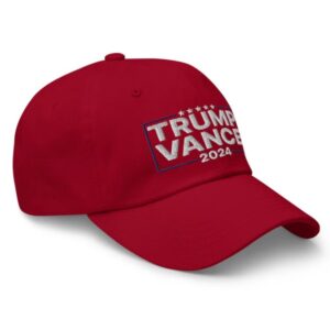 Trump Vance 2024 Hat (Red Color)