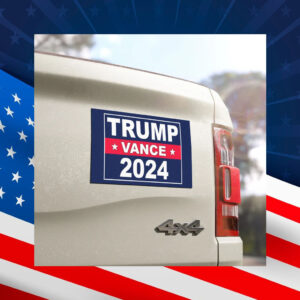 Trump Vance 2024 Trump For President Car Magnet