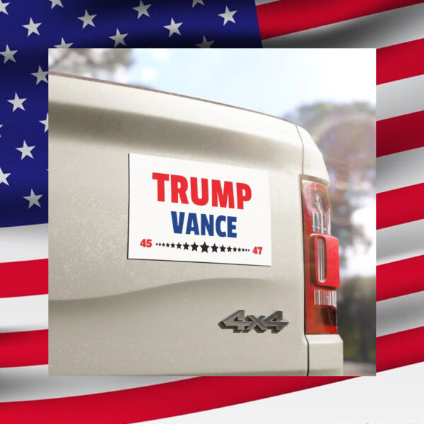 Trump Vance- Car Magnet- MAGA 2024