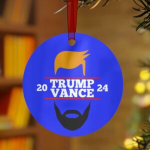 Trump Vance Daddy's Home 2 Ornament