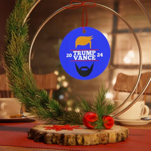 Trump Vance Daddy's Home 2 Ornament