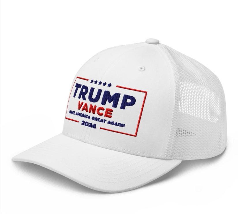 Trump Vance Maga Trucker Cap