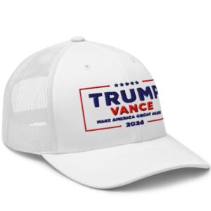 Trump Vance Maga Trucker Cap