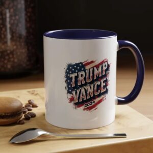 Trump Vance Mug - Ceramic Coffee Cup - Gift for Conservative Supporters