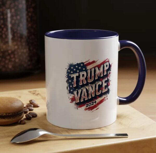 Trump Vance Mug - Ceramic Coffee Cup - Gift for Conservative Supporters