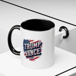 Trump Vance Mug - Ceramic Coffee Cup - Gift for Conservative Supporters