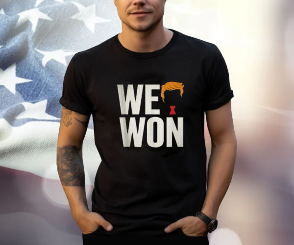 Trump Vance We Won Win Inauguration Day 2025 47th President Shirt
