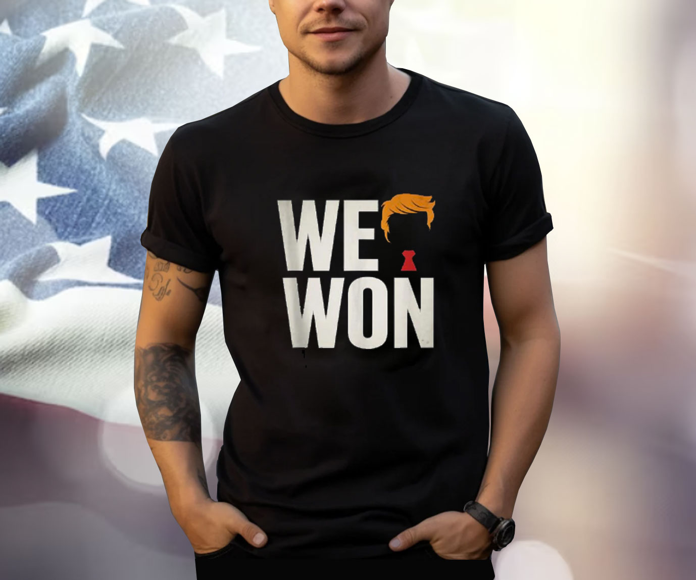 Trump Vance We Won Win Inauguration Day 2025 47th President Shirt