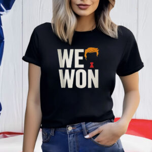 Trump Vance We Won Win Inauguration Day 2025 47th President Shirt