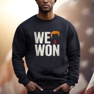 Trump Vance We Won Win Inauguration Day 2025 47th President Shirt