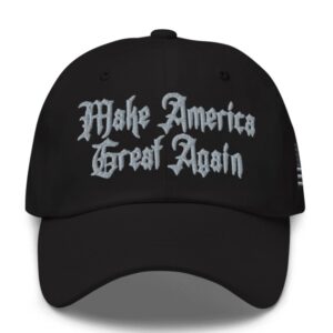 Trump Victory! Dark Gothic Maga Hat
