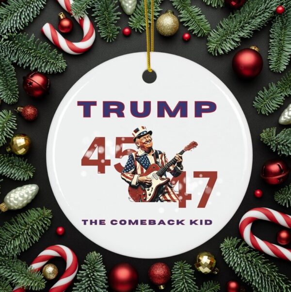 Trump Victory! Make Christmas Great Again Ornament