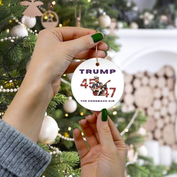 Trump Victory! Make Christmas Great Again Ornament