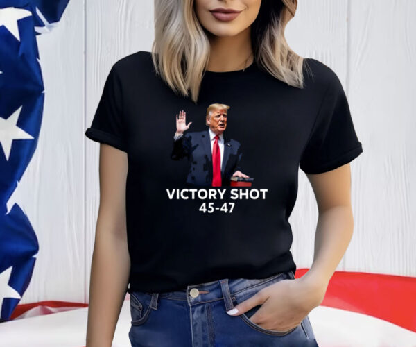 Trump Victory Shot 45-47 Shirt