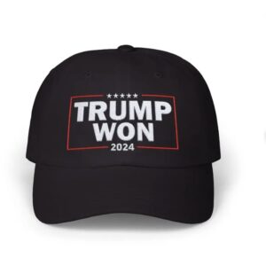 Trump Won 2024 Hat