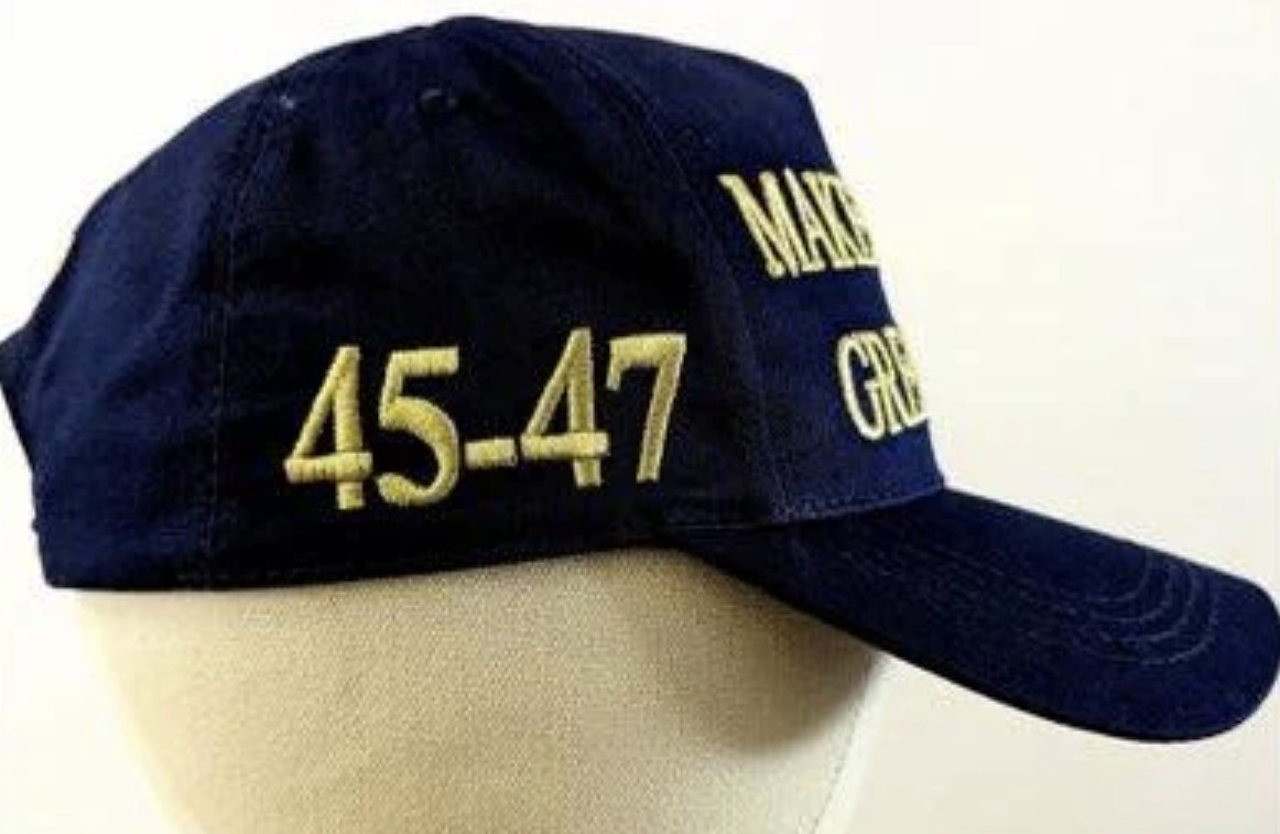 Trump Won 2024 - Trump Gold MAGA 45-47 Hat