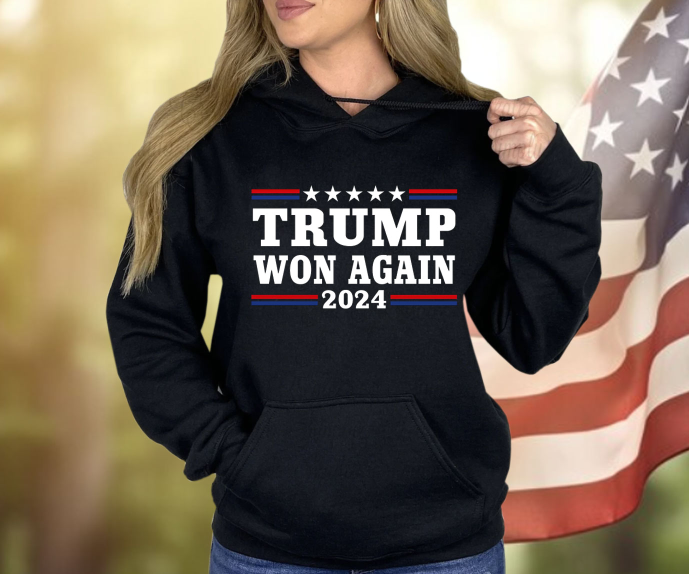 Trump Won Again 2024 Shirt